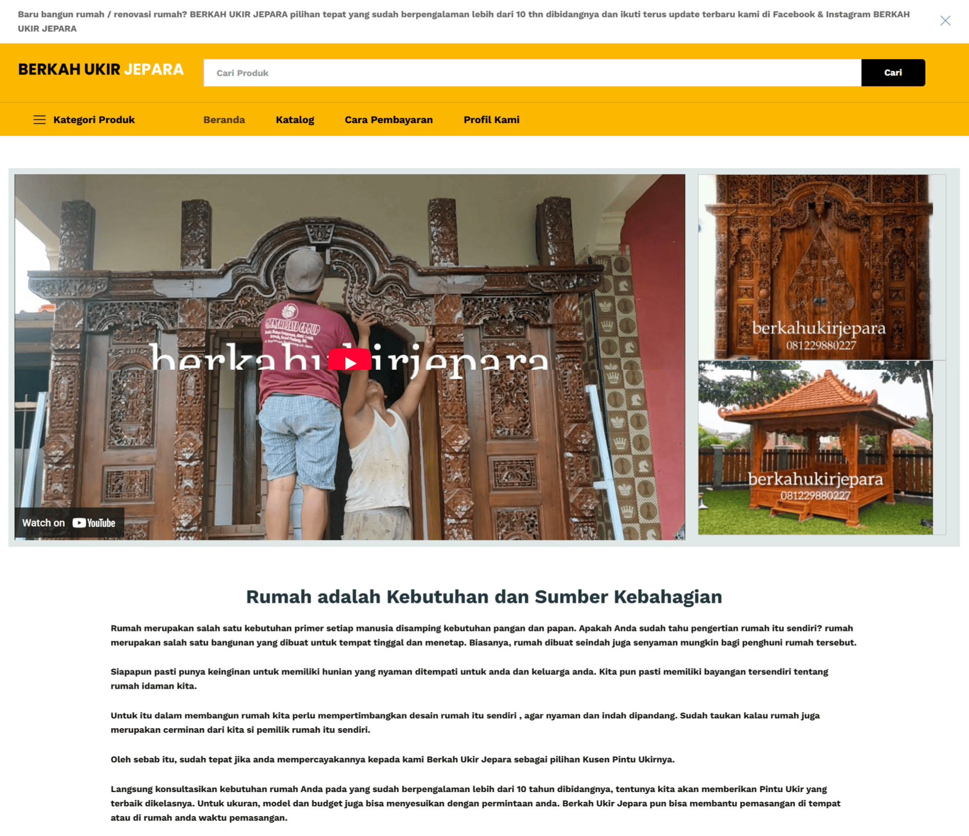 Berkah Ukir Jepara